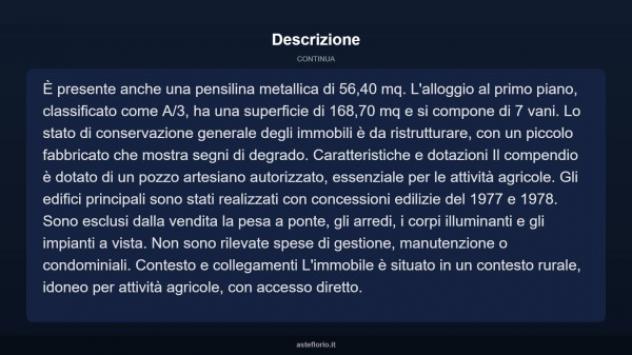 Immobile in asta di 1847 m² in vendita a Palagianello - Foto 5