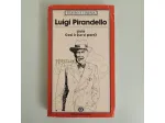 Liolà, Così è se vi pare - Pirandello - Mondadori - 1986 - TRACCIATA!