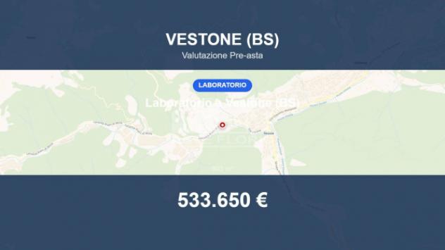 Immobile in asta di 603 m² in vendita a Vestone