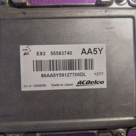 CENTRALINA MOTORE OPEL55583740 AA5Y ACDELCO E83 12636386 ECU OPEL CORSA D 1.2 B - Foto 8