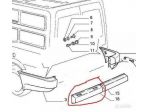 Paraurti Posteriore Porta Fiat Fiorino 7588252