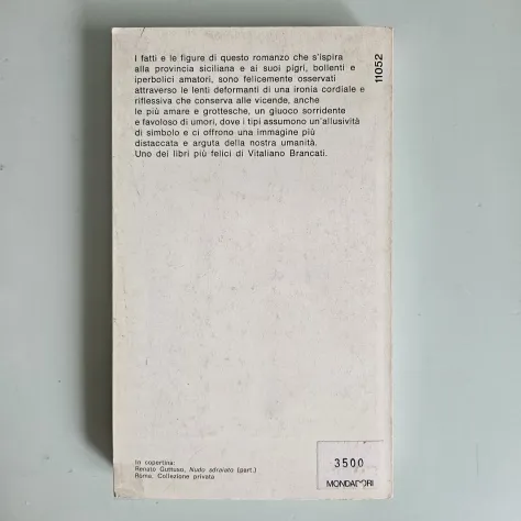 Gli Anni Perduti - Vitaliano Brancati - Mondadori - 1976 - TRACCIATA! - Foto 4