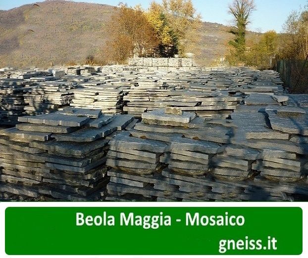Pavimento mosaico in BEOLA MAGGIA - Foto 4