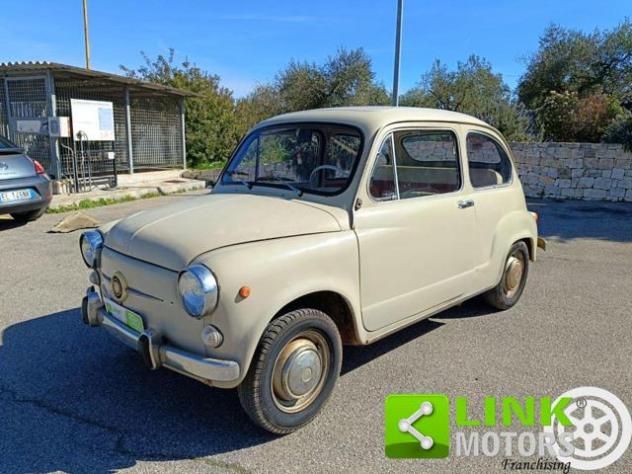 FIAT 600 LIBRETTO E TARGHE ORIGINALI rif. 23952910