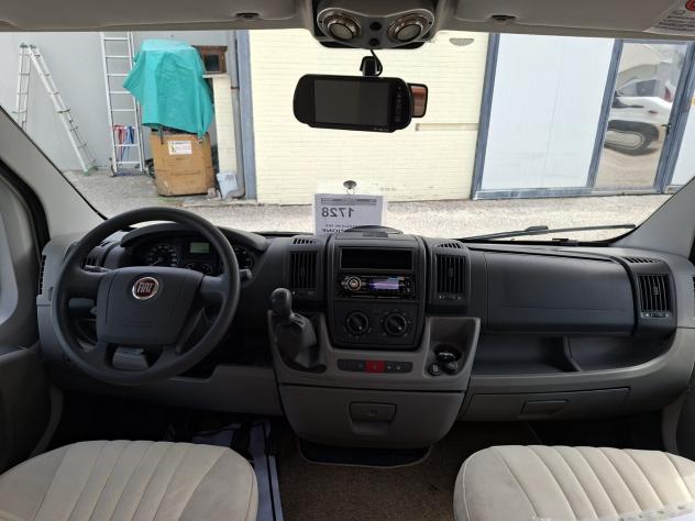 CAMPER RIMOR DUCATO MANSARDATO 6 POSTI GARAGE CLIMATIZZATORE FOTOVOLTAICO CAMPEGGIO USATI GENERALI 1728 - Foto 10