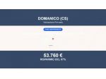 Immobile in asta di 746 m² con più di 5 locali in vendita a Domanico