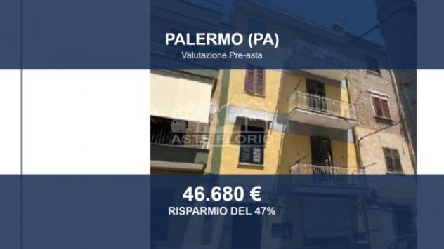 Immobile in asta di 155 m² con più di 5 locali in vendita a Palermo