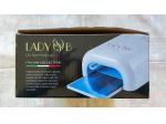 Fornetto UV 36W 4 Bulbi Lady B Timer 120s Ricostruzione Unghie Nuovo