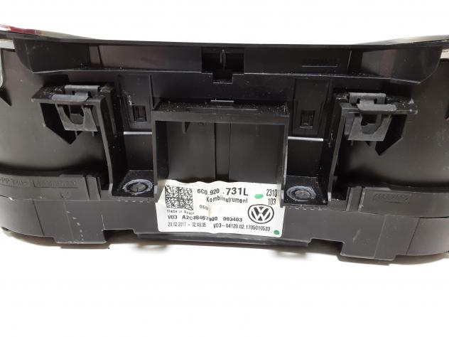 QUADRO STRUMENTI VOLKSWAGEN Polo 5° Serie 6C0920731L (0917) - Foto 3