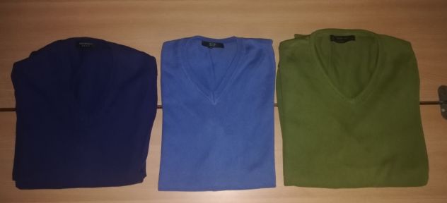 Maglioni con scollo a V, taglia L