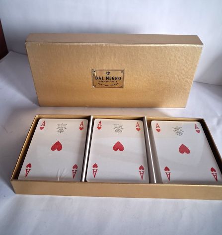 Carte da gioco San Marco di Dal Negro vintage  da collezione , n° 3 mazzi - Foto 2