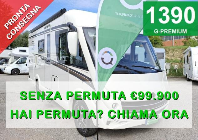 MOTORHOME CARTHAGO DUCATO SEMIDINETTE LETTO MATRIMONIALE GARAGE CLIMATIZZATORE FOTOVOLTAICO CAMPEGGIO USATI GENERALI 1390