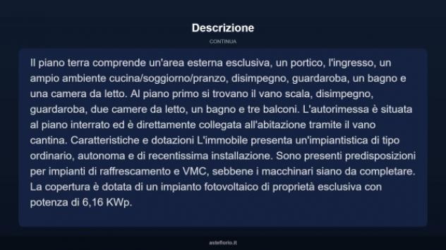 Immobile in asta di 220 m² con più di 5 locali e box auto in vendita a Lavagno - Foto 16