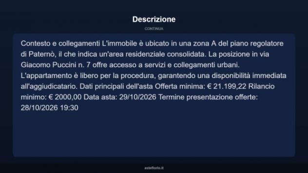 Immobile in asta di 91 m² in vendita a Paternò - Foto 6