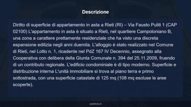 Immobile in asta di 125 m² in vendita a Rieti - Foto 9