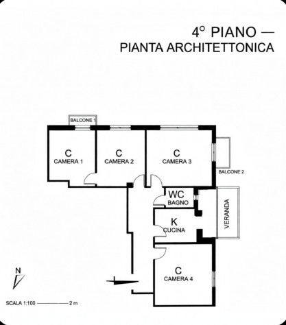 Vendo Appartamento di quattro Vani a Salerno