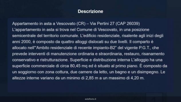 Immobile in asta di 80 m², box auto in vendita a Vescovato - Foto 9