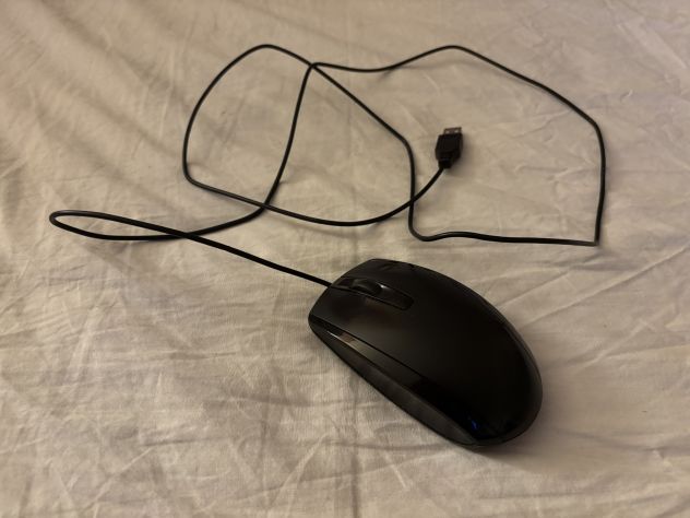 UN MOUSE COME NUOVO PERFETTAMENTE FUNZIONANTE MARCA”HP”CON CAVO E ATTACCO USB,CO - Foto 4