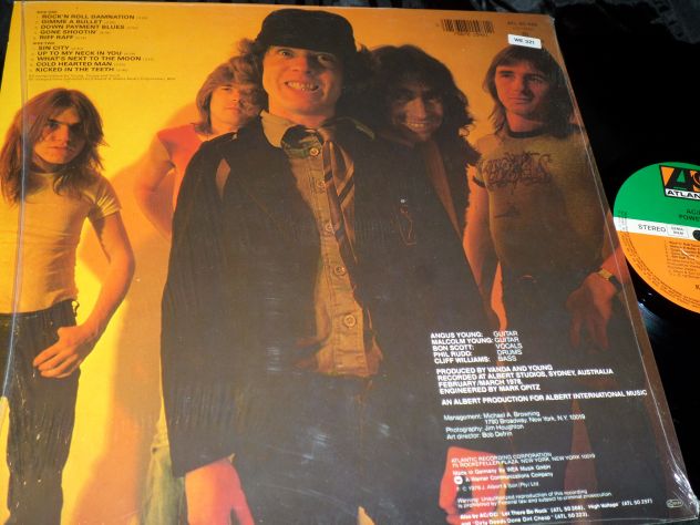 AC/DC - Powerage - LP / 33 rpm 1978 (EX) Atlantic - Foto 2