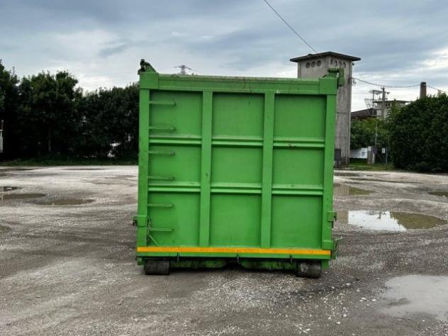 CONTAINER SCARRABILE USATO CON COPERCHIO E GRU rif. 23804242 - Foto 6