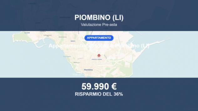 Immobile in asta di 108 m² in vendita a Piombino