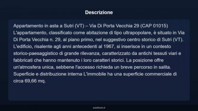 Immobile in asta di 79 m² in vendita a Sutri - Foto 4