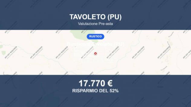 Immobile in asta di 197 m² in vendita a Mercatino Conca