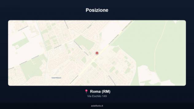 Immobile in asta di 132 m² con più di 5 locali e box auto doppio in vendita a Roma - Foto 3