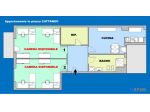 Appartamento con due camere doppie in piazza Cattaneo