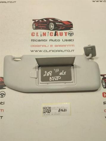 PARASOLE ALETTA LATO PASSEGGERO PEUGEOT 208 Serie DV4C(8HR) (1219) - Foto 2