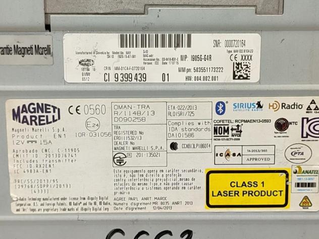 LETTORE CD BMW Serie 2 Active Tourer (F45) CI9399439 B47C20A (1418) - Foto 2