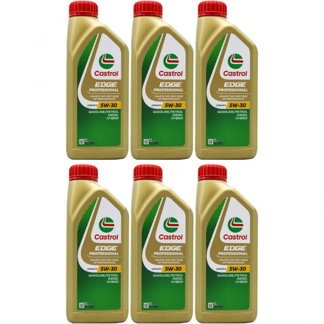 Castrol Edge Olio Motore Prof LL III 6LT