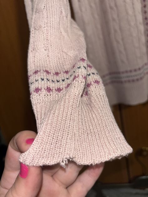 CARDIGAN/MAGLIONE LEGGERO DA DONNA,VINTAGE ANNI ‘80 O ‘90,IN COTONE,ROSA E VIOLA - Foto 9