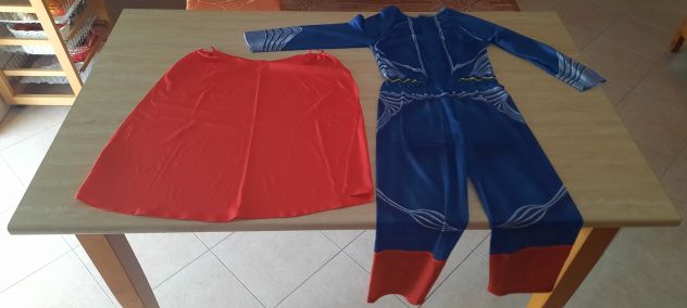 COSTUME / VESTITO DI CARNEVALE DA SUPERMAN C.MANTELLO, BAMBINO,TAGLIA 7-8 ANNI - Foto 4