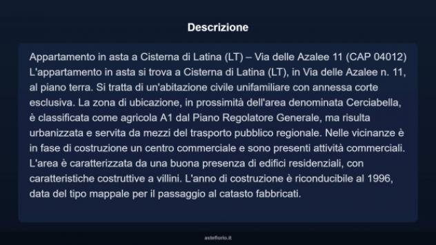 Immobile in asta di 119 m² in vendita a Cisterna di Latina - Foto 3
