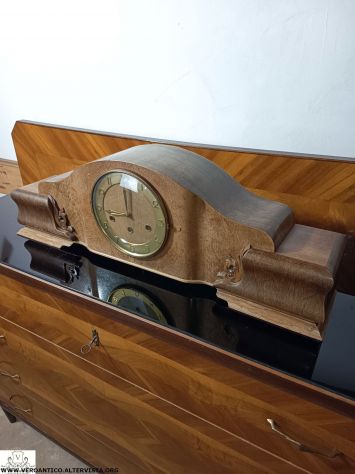 176348 Antico orologio da comò con suoneria Westminster - Foto 6