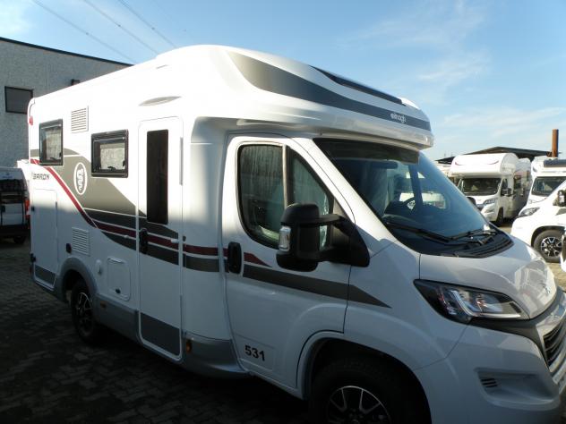 Elnagh BARON 531 AFFARE , USATO GARANTITO LETTO MATRIMONIALE CON GARAGE - Foto 2