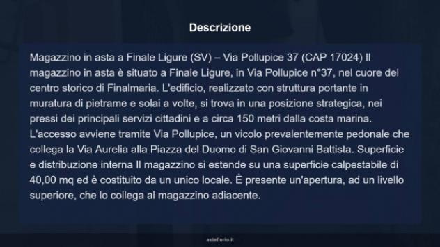 Immobile in asta di 40 m² in vendita a Finale Ligure - Foto 9