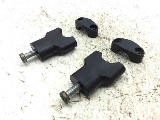 ZERO MOTORCYCLES FXS KW 33 COPPIA RISER SUPPORTO MANUBRIO HANDLEBAR 2016 - Foto 3