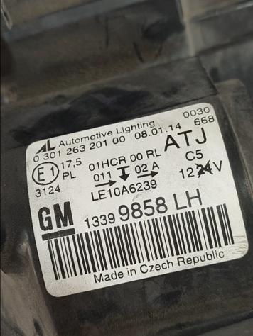 FARO ANTERIORE SINISTRO OPEL Zafira Tourer (2010-) 13399858 A16XHT (10) - Foto 6