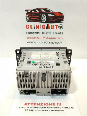 AUTORADIO CHEVROLET Captiva 1° Serie 95088243 Z22D1 (06) - Foto 4