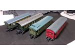 PIKO Set carrozze DB verdi