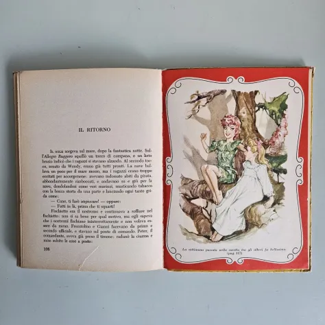 Peter Pan - J.M.Barrie - Fratelli Fabbri Ed - 1955 - SPEDIZIONE TRACCIATA! - Foto 5