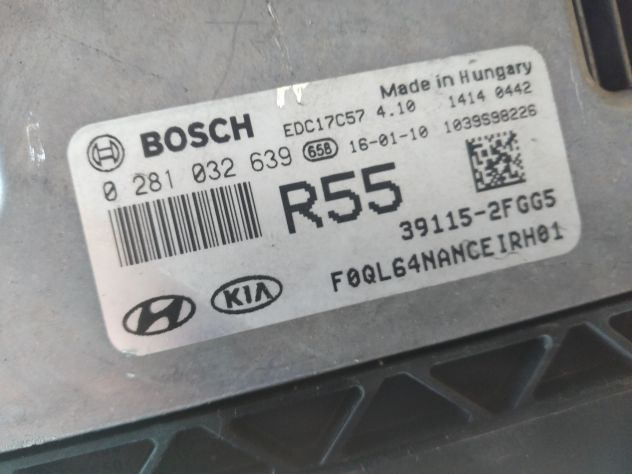 Centralina motore Bosch KIA Sportage 2.0, 0281032639, 0 281 032 639, 39115-2FGG5 - Foto 6