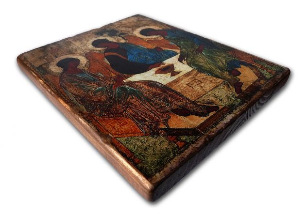 Icona : SS.Trinità  di Andrej Rublëv, 1430 - Foto 4