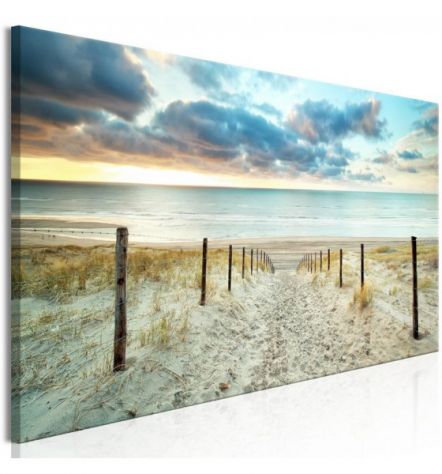 Quadro Guardando Una Spiaggia Nuvolosa ARREDALACASA