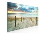 Quadro Guardando Una Spiaggia Nuvolosa ARREDALACASA