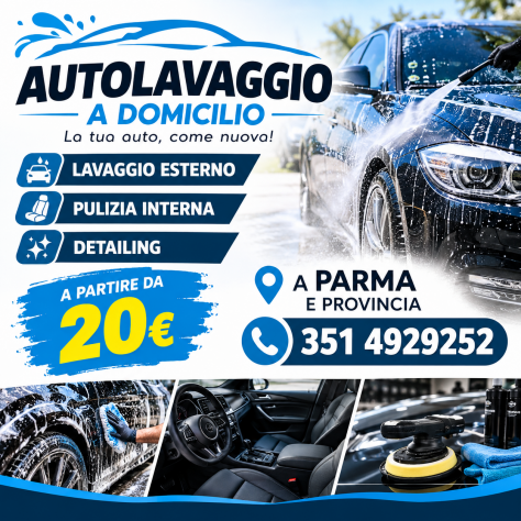 Autolavaggio a domicilio
