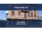 Immobile in asta di 133 m², box auto doppio in vendita a Cortiglione
