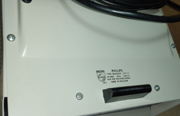 TERMOVENTILATORE PHILIPS VINTAGE ANNI 60 HK 4260 X CON SCATOLO - Foto 10